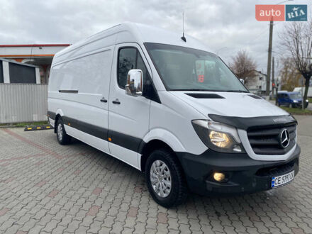 Белый Мерседес Sprinter, объемом двигателя 2.14 л и пробегом 352 тыс. км за 21450 $, фото 1 на Automoto.ua