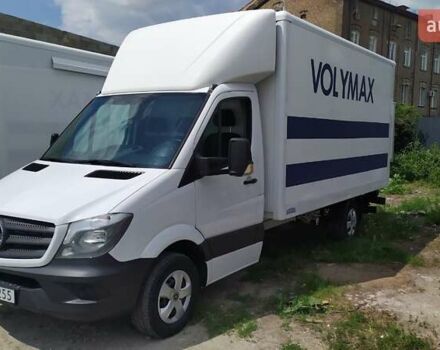 Белый Мерседес Sprinter, объемом двигателя 2.2 л и пробегом 204 тыс. км за 17950 $, фото 1 на Automoto.ua