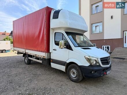 Белый Мерседес Sprinter, объемом двигателя 2.14 л и пробегом 312 тыс. км за 16900 $, фото 1 на Automoto.ua