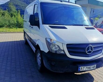Белый Мерседес Sprinter, объемом двигателя 2.2 л и пробегом 246 тыс. км за 16800 $, фото 1 на Automoto.ua