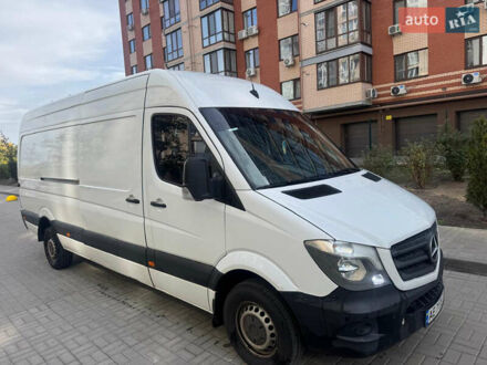 Белый Мерседес Sprinter, объемом двигателя 2.14 л и пробегом 398 тыс. км за 14800 $, фото 1 на Automoto.ua