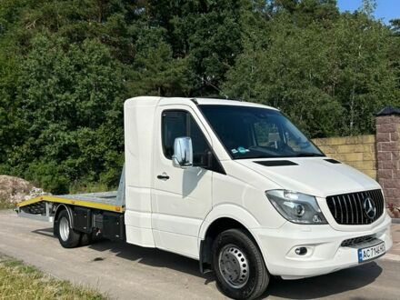 Белый Мерседес Sprinter, объемом двигателя 2.99 л и пробегом 306 тыс. км за 39000 $, фото 1 на Automoto.ua