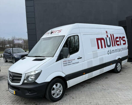 Белый Мерседес Sprinter, объемом двигателя 3 л и пробегом 206 тыс. км за 32500 $, фото 1 на Automoto.ua