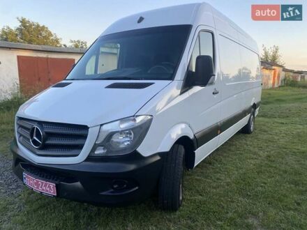 Белый Мерседес Sprinter, объемом двигателя 2.1 л и пробегом 320 тыс. км за 16900 $, фото 1 на Automoto.ua