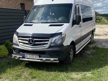 Белый Мерседес Sprinter, объемом двигателя 2.14 л и пробегом 785 тыс. км за 20000 $, фото 1 на Automoto.ua