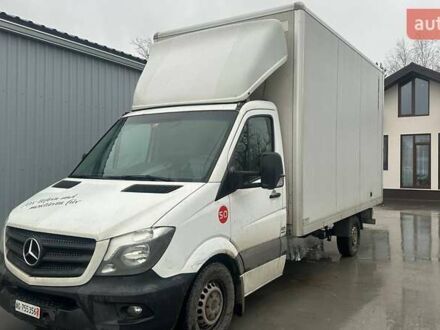Белый Мерседес Sprinter, объемом двигателя 3 л и пробегом 364 тыс. км за 28000 $, фото 1 на Automoto.ua