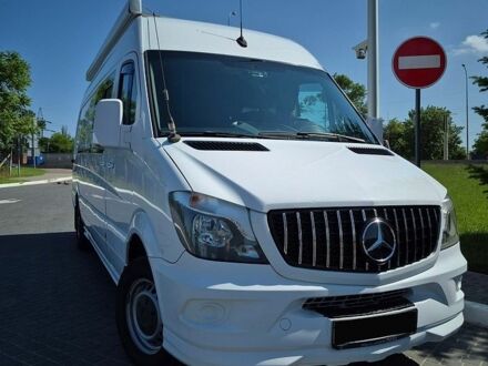 Белый Мерседес Sprinter, объемом двигателя 2.14 л и пробегом 202 тыс. км за 46000 $, фото 1 на Automoto.ua