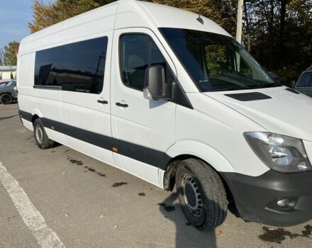 Белый Мерседес Sprinter, объемом двигателя 2.2 л и пробегом 240 тыс. км за 24513 $, фото 1 на Automoto.ua