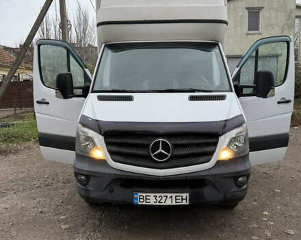 Белый Мерседес Sprinter, объемом двигателя 2.99 л и пробегом 150 тыс. км за 36000 $, фото 1 на Automoto.ua