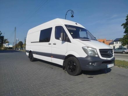 Белый Мерседес Sprinter, объемом двигателя 2.2 л и пробегом 950 тыс. км за 19235 $, фото 1 на Automoto.ua