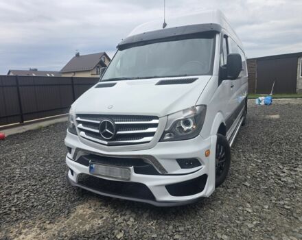 Белый Мерседес Sprinter, объемом двигателя 3 л и пробегом 290 тыс. км за 23600 $, фото 1 на Automoto.ua