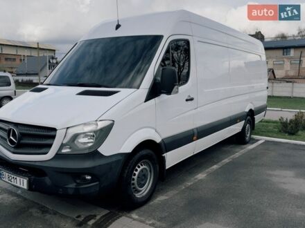 Белый Мерседес Sprinter, объемом двигателя 2.14 л и пробегом 407 тыс. км за 19500 $, фото 1 на Automoto.ua