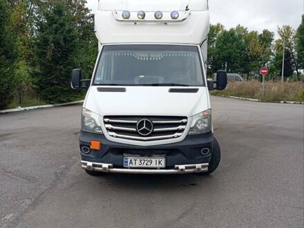 Белый Мерседес Sprinter, объемом двигателя 2.15 л и пробегом 478 тыс. км за 22500 $, фото 1 на Automoto.ua