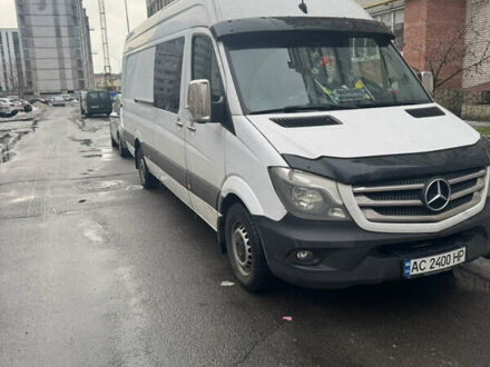Білий Мерседес Sprinter, об'ємом двигуна 3 л та пробігом 540 тис. км за 30000 $, фото 1 на Automoto.ua