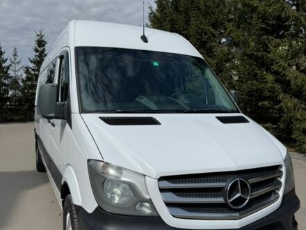 Белый Мерседес Sprinter, объемом двигателя 2.14 л и пробегом 646 тыс. км за 24800 $, фото 1 на Automoto.ua