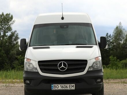 Белый Мерседес Sprinter, объемом двигателя 2.14 л и пробегом 373 тыс. км за 23800 $, фото 1 на Automoto.ua