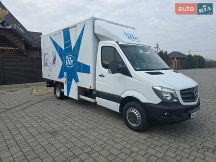 Белый Мерседес Sprinter, объемом двигателя 2.2 л и пробегом 260 тыс. км за 25999 $, фото 1 на Automoto.ua