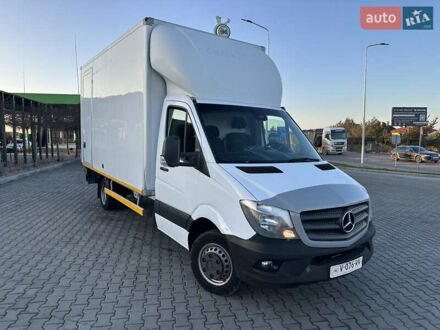 Белый Мерседес Sprinter, объемом двигателя 2.2 л и пробегом 264 тыс. км за 24300 $, фото 1 на Automoto.ua
