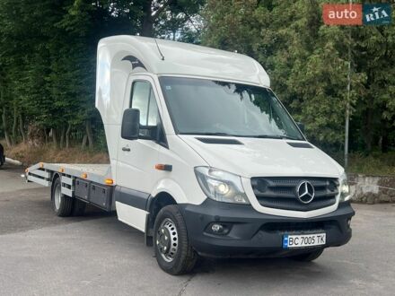 Белый Мерседес Sprinter, объемом двигателя 3 л и пробегом 292 тыс. км за 38000 $, фото 1 на Automoto.ua