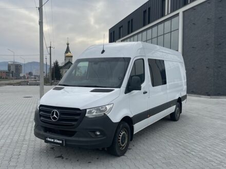 Белый Мерседес Sprinter, объемом двигателя 2.2 л и пробегом 370 тыс. км за 29950 $, фото 1 на Automoto.ua