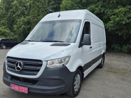 Белый Мерседес Sprinter, объемом двигателя 2.2 л и пробегом 216 тыс. км за 23500 $, фото 1 на Automoto.ua