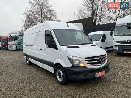 Белый Мерседес Sprinter, объемом двигателя 2.2 л и пробегом 158 тыс. км за 18850 $, фото 1 на Automoto.ua