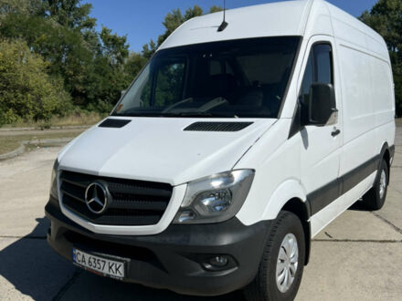 Белый Мерседес Sprinter, объемом двигателя 3 л и пробегом 165 тыс. км за 26950 $, фото 1 на Automoto.ua