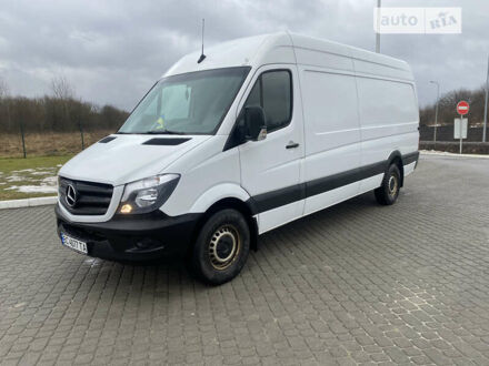 Белый Мерседес Sprinter, объемом двигателя 3 л и пробегом 130 тыс. км за 27300 $, фото 1 на Automoto.ua