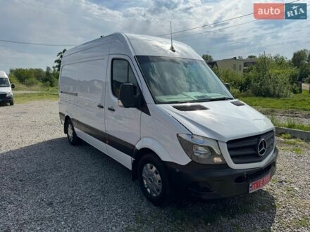 Белый Мерседес Sprinter, объемом двигателя 2.2 л и пробегом 414 тыс. км за 19500 $, фото 1 на Automoto.ua