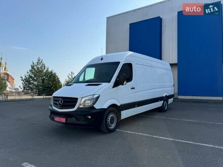 Белый Мерседес Sprinter, объемом двигателя 2.2 л и пробегом 309 тыс. км за 20300 $, фото 1 на Automoto.ua