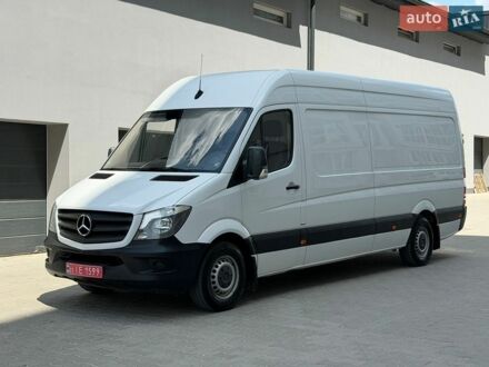 Белый Мерседес Sprinter, объемом двигателя 2.2 л и пробегом 345 тыс. км за 21600 $, фото 1 на Automoto.ua