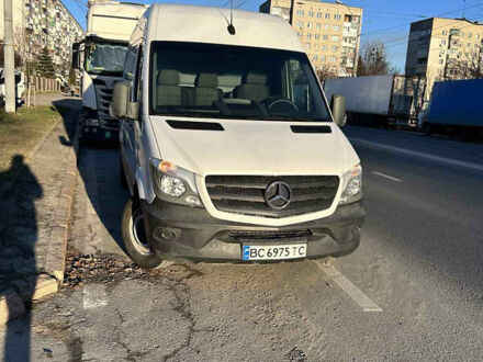Мерседес Sprinter 2018 в Львове на Automoto.ua Белый Мерседес Sprinter, объемом двигателя 2.14 л и пробегом 259 тыс. км за 20500 $, фото 1 на Automoto.ua
