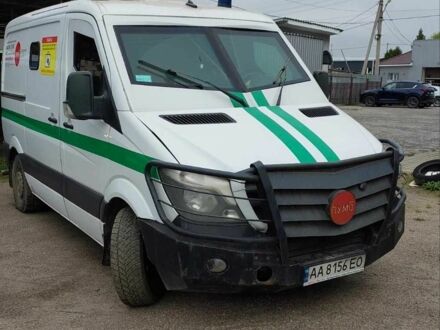 Белый Мерседес Sprinter, объемом двигателя 2.1 л и пробегом 358 тыс. км за 25457 $, фото 1 на Automoto.ua