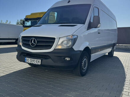 Белый Мерседес Sprinter, объемом двигателя 2.2 л и пробегом 382 тыс. км за 17499 $, фото 1 на Automoto.ua
