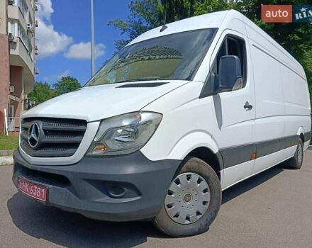 Белый Мерседес Sprinter, объемом двигателя 2.2 л и пробегом 268 тыс. км за 26500 $, фото 1 на Automoto.ua