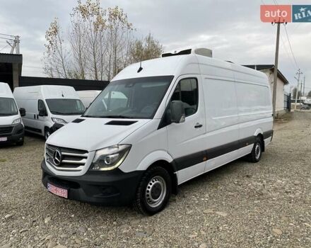 Белый Мерседес Sprinter, объемом двигателя 2.2 л и пробегом 170 тыс. км за 21450 $, фото 1 на Automoto.ua