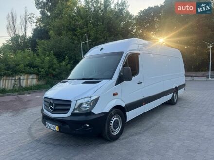 Белый Мерседес Sprinter, объемом двигателя 2.2 л и пробегом 226 тыс. км за 24500 $, фото 1 на Automoto.ua