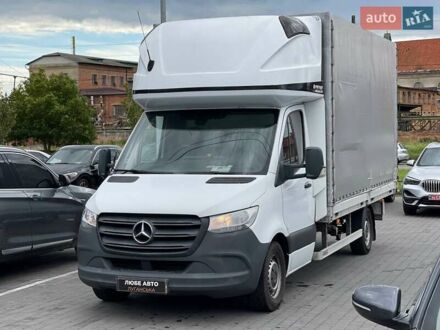 Белый Мерседес Sprinter, объемом двигателя 2.14 л и пробегом 282 тыс. км за 19500 $, фото 1 на Automoto.ua