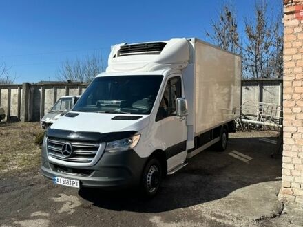 Белый Мерседес Sprinter, объемом двигателя 2.2 л и пробегом 560 тыс. км за 34900 $, фото 1 на Automoto.ua