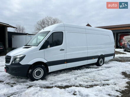 Белый Мерседес Sprinter, объемом двигателя 2.2 л и пробегом 180 тыс. км за 19850 $, фото 1 на Automoto.ua