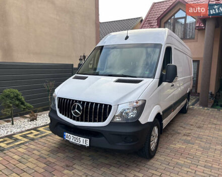 Белый Мерседес Sprinter, объемом двигателя 2.14 л и пробегом 160 тыс. км за 24000 $, фото 1 на Automoto.ua