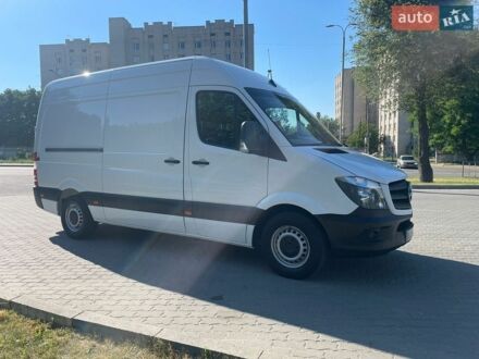 Белый Мерседес Sprinter, объемом двигателя 2.2 л и пробегом 302 тыс. км за 18300 $, фото 1 на Automoto.ua