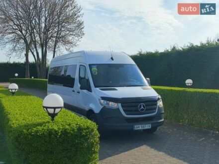 Белый Мерседес Sprinter, объемом двигателя 2.14 л и пробегом 417 тыс. км за 43500 $, фото 1 на Automoto.ua