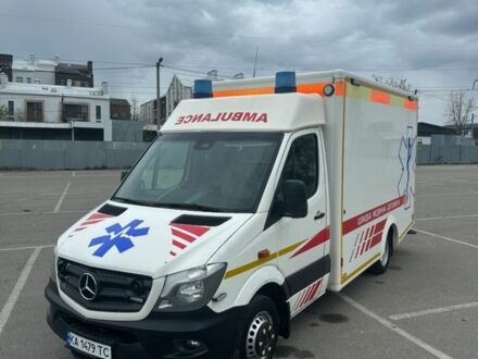 Белый Мерседес Sprinter, объемом двигателя 3 л и пробегом 299 тыс. км за 25500 $, фото 1 на Automoto.ua