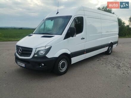 Белый Мерседес Sprinter, объемом двигателя 2.2 л и пробегом 262 тыс. км за 20800 $, фото 1 на Automoto.ua