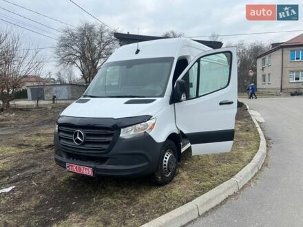 Белый Мерседес Sprinter, объемом двигателя 2.99 л и пробегом 128 тыс. км за 39500 $, фото 1 на Automoto.ua