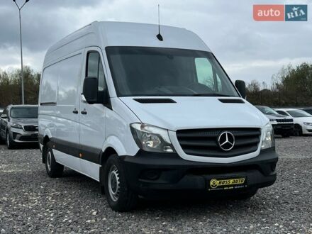 Белый Мерседес Sprinter, объемом двигателя 2.14 л и пробегом 204 тыс. км за 25500 $, фото 1 на Automoto.ua