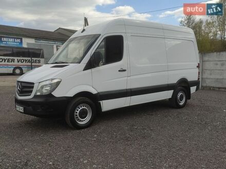 Белый Мерседес Sprinter, объемом двигателя 2.99 л и пробегом 84 тыс. км за 19600 $, фото 1 на Automoto.ua