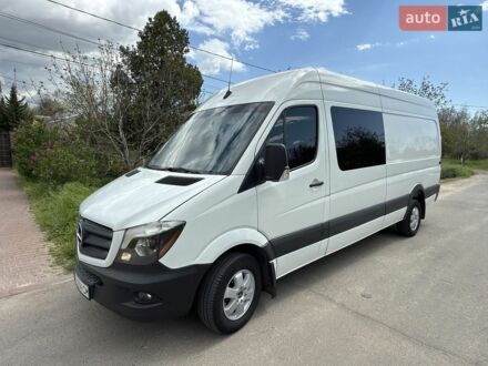 Белый Мерседес Sprinter, объемом двигателя 2.99 л и пробегом 270 тыс. км за 29000 $, фото 1 на Automoto.ua