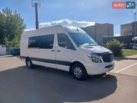 Белый Мерседес Sprinter, объемом двигателя 2.14 л и пробегом 650 тыс. км за 33500 $, фото 1 на Automoto.ua